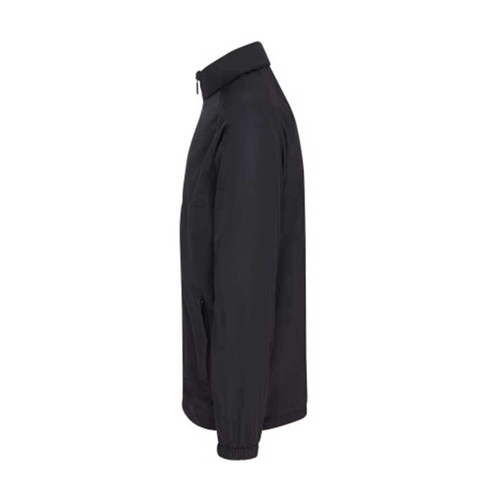 side view of iGen Showerproof Jacket Black/White