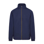 front view of iGen Showerproof Jacket Navy/Amber