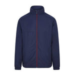 front view of iGen Showerproof Jacket Navy/Red