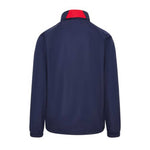 back view of iGen Showerproof Jacket Navy/Red