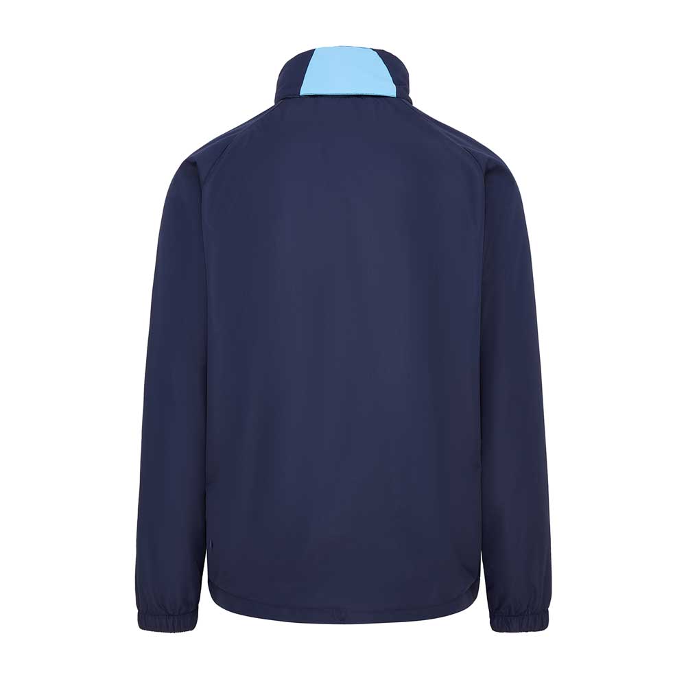 back view of iGen Showerproof Jacket Navy/Sky