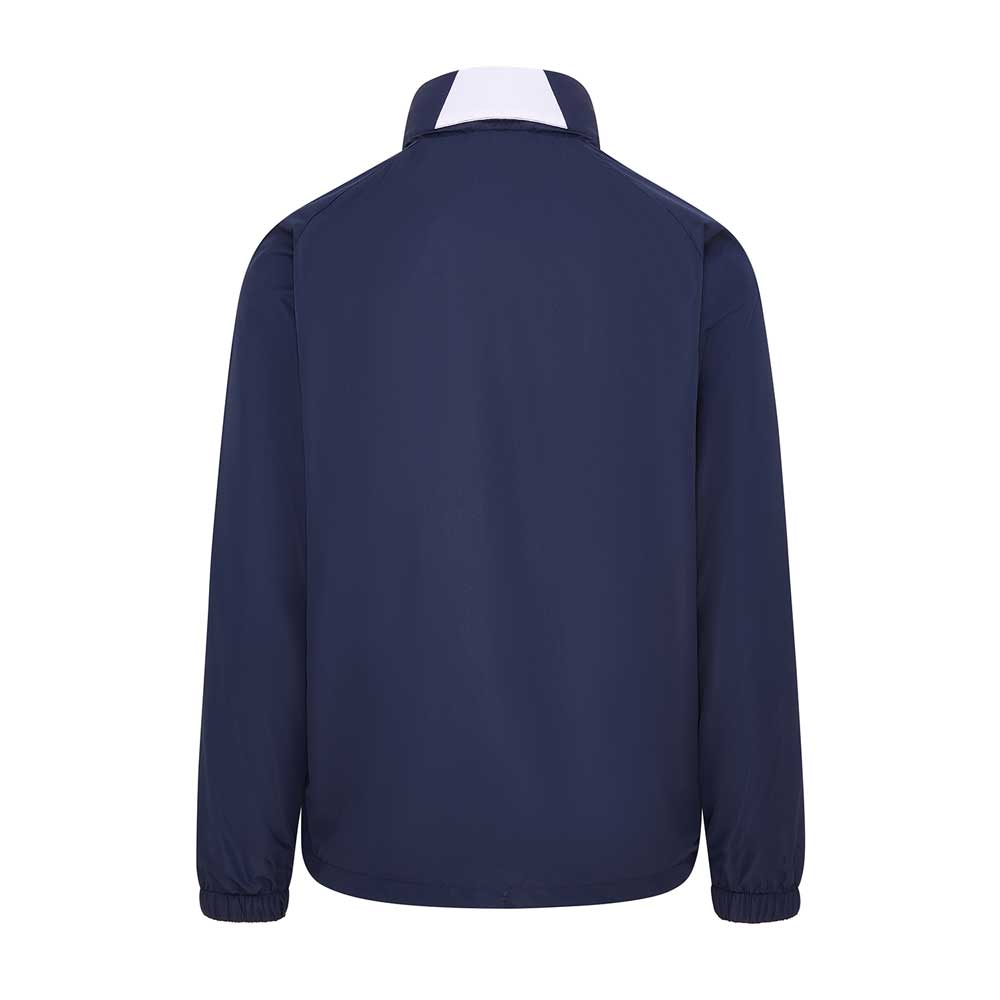 back view of iGen Showerproof Jacket Navy/White