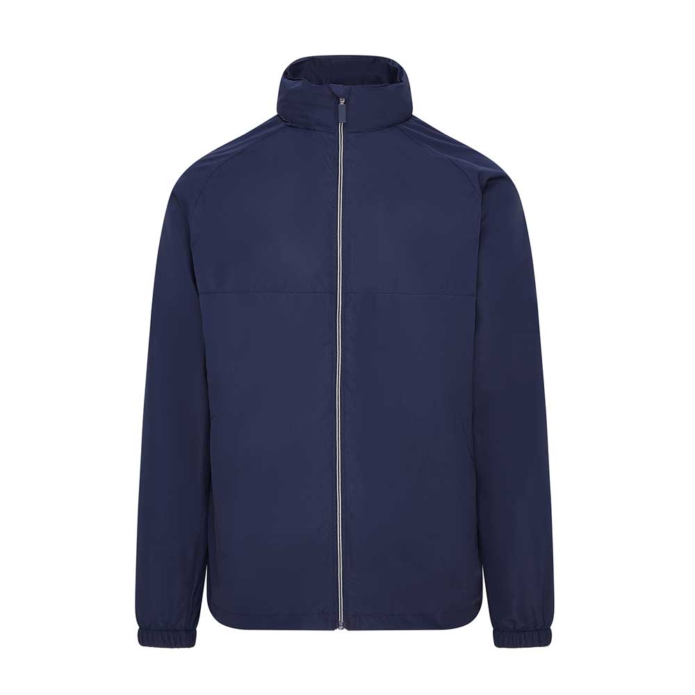 front view of iGen Showerproof Jacket Navy/White