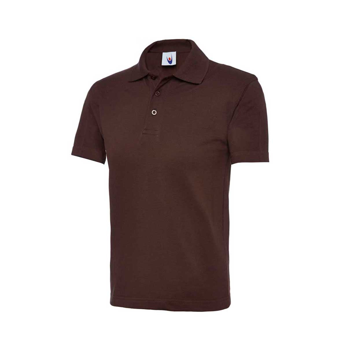 School Uniform Polo Shirt brown