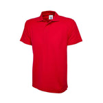 School Uniform Polo Shirt red