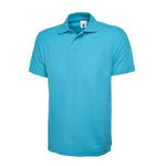 School Uniform Polo Shirt sky