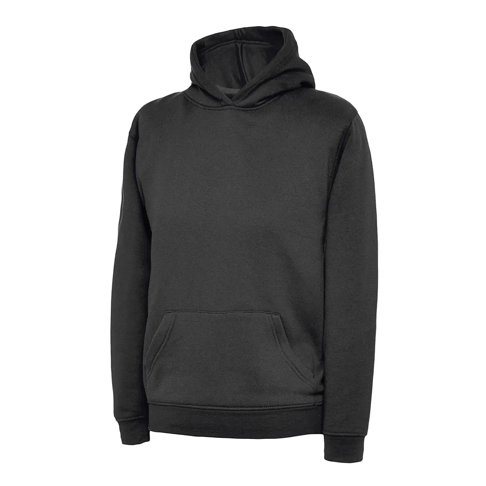 charcoal School Uniform Hooded Sweatshirt
