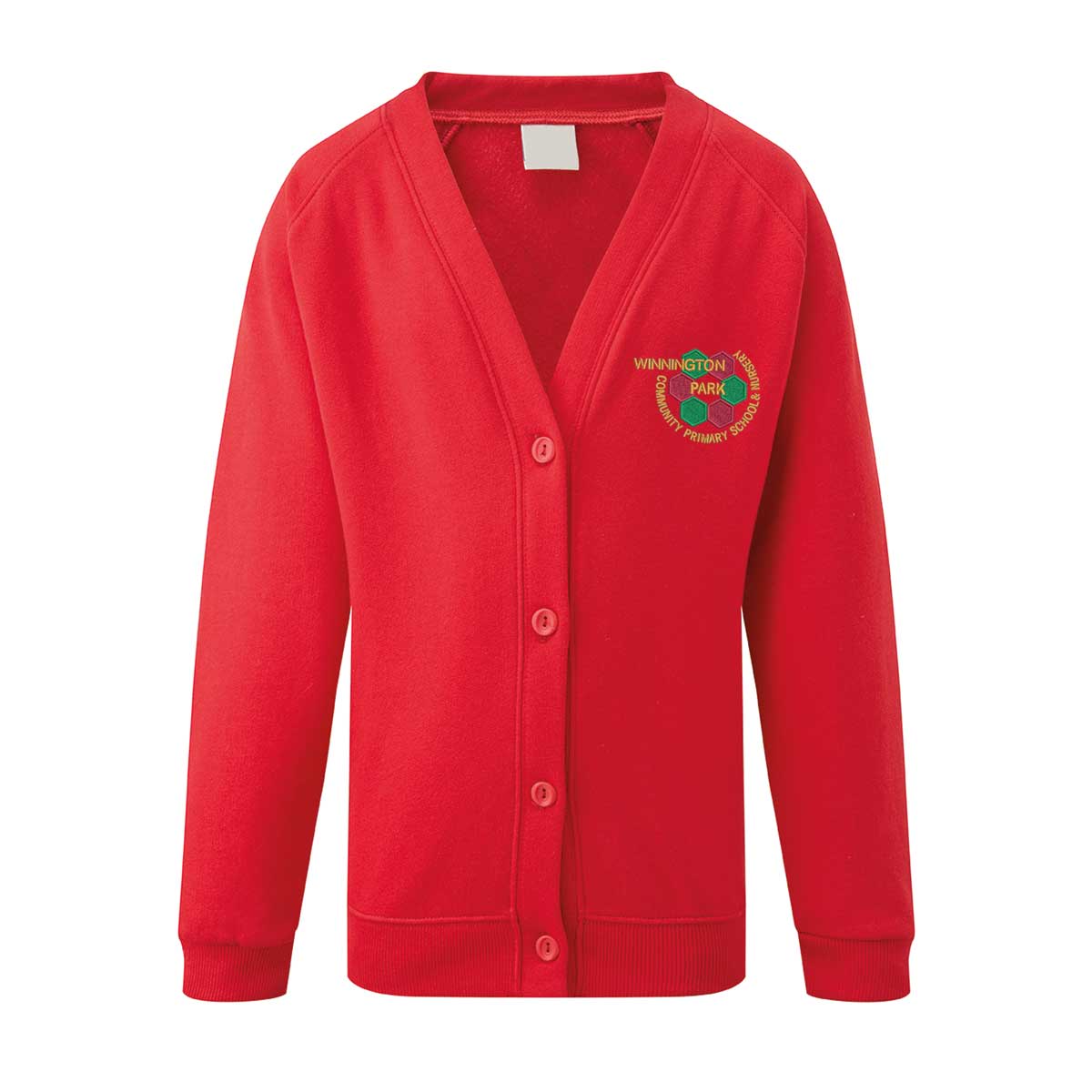 Winnington Park Primary School Cardigan red
